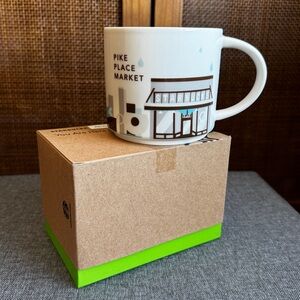 NIB Starbucks Pike Place Market “You Are Here” Collection